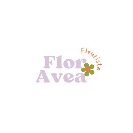 Logo de Floravea, boutique artisanale de créations en fleurs séchées et stabilisées : élégance florale et naturelle pour toutes les occasions